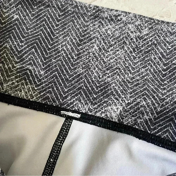 Lululemon Wunder Under Pant III In Diffusion White Black Size 4 - Picture 4 of 10